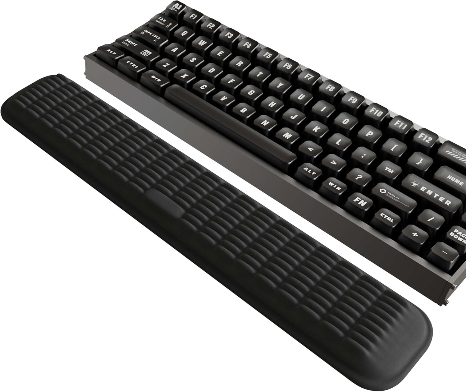 image:imageMEKASS Ergonomic Mouse Wrist Rest Premium Memory Foam Mouse Wrist Pad Support Relieve Wrist Pain for Long Hours of Work Gaming Classic BlackBlack