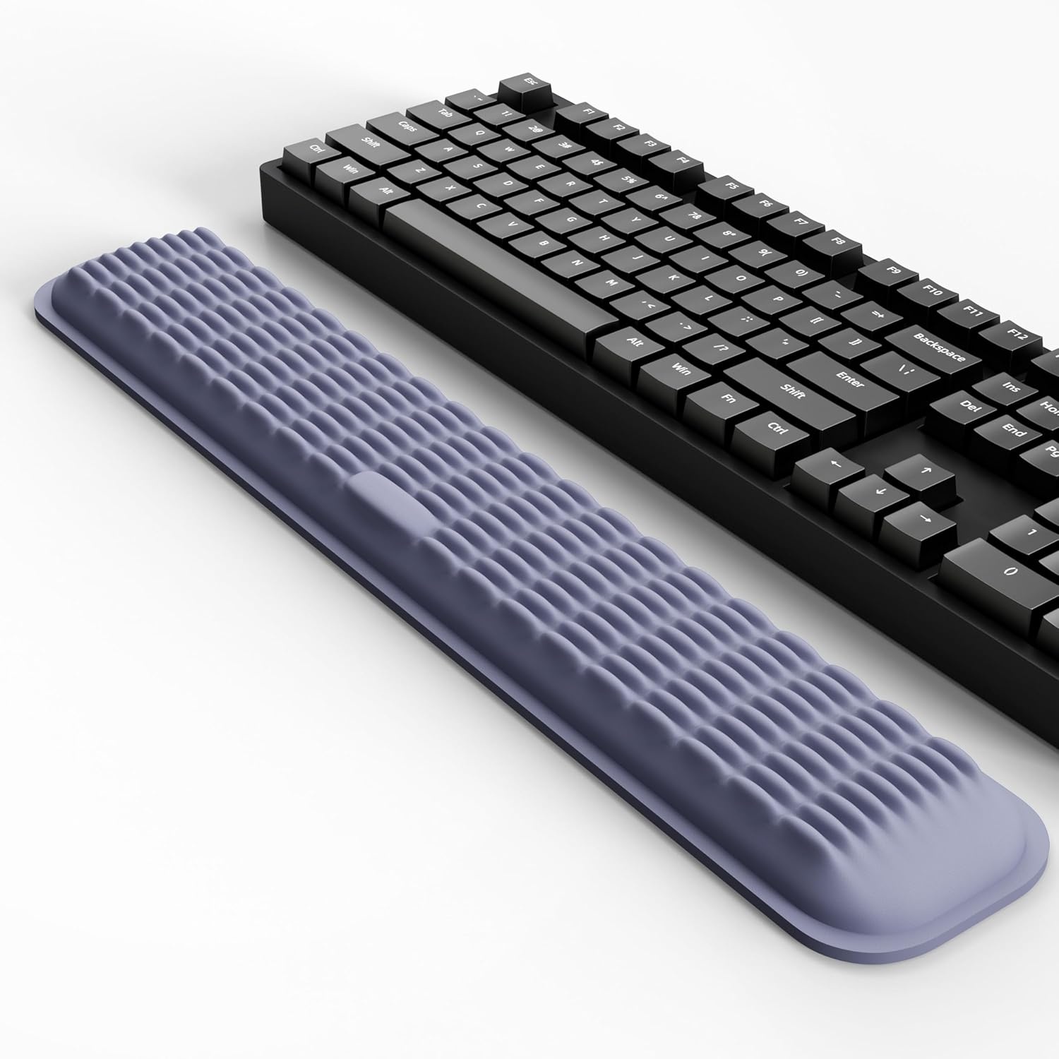 image:imageMEKASS Ergonomic Mouse Wrist Rest Premium Memory Foam Mouse Wrist Pad Support Relieve Wrist Pain for Long Hours of Work Gaming Classic BlackGray