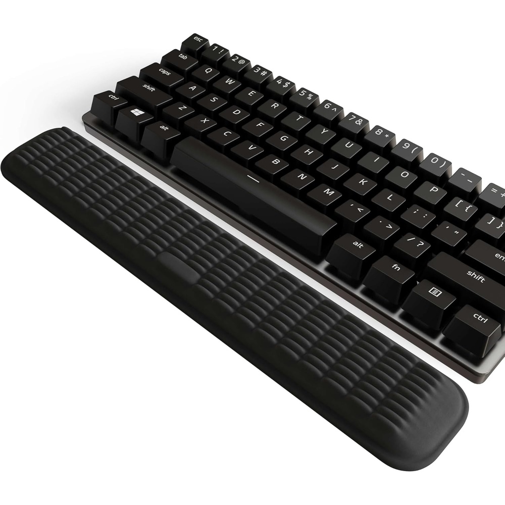image:imageMEKASS Ergonomic Mouse Wrist Rest Premium Memory Foam Mouse Wrist Pad Support Relieve Wrist Pain for Long Hours of Work Gaming Classic BlackBlack