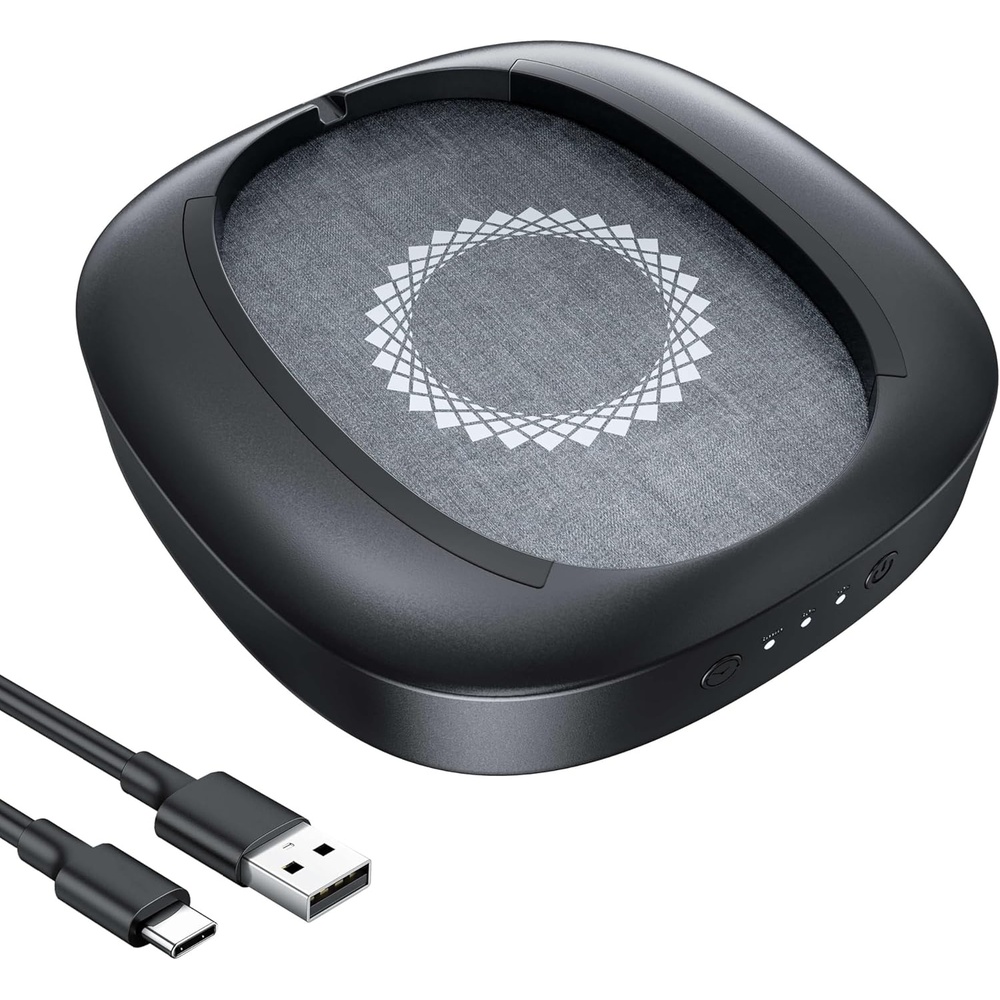 image:imageMEKASS Mouse Mover with Adjustable Interval Timer and UltraSilent Motor Mouse Jiggler Simulates Real Mouse Movement No Need Software Mouse Jiggers for Keeping Computer AwakeBlackLARGE TURNTABLEBlack
